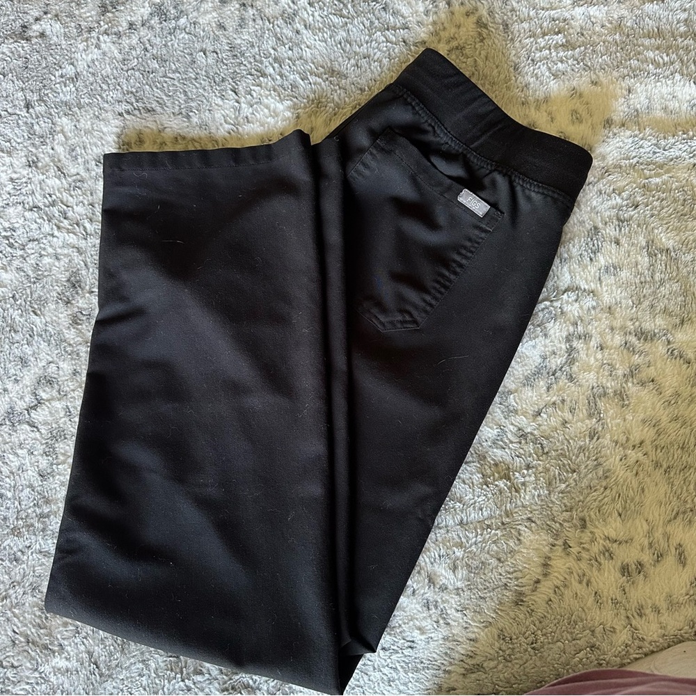 Figs black Livingston pants size medium